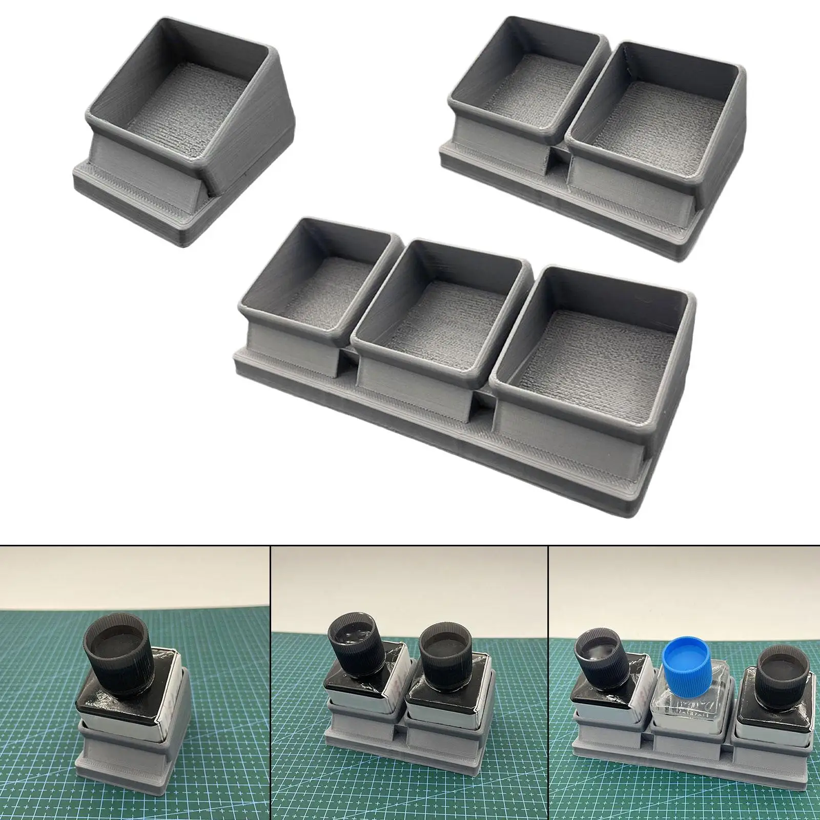 Glue Bottle Stand Rack Base Prevent Spilling for Model Painting No Messy Hobby Glue Paint Holder for Paints Bottles Glue Bottles