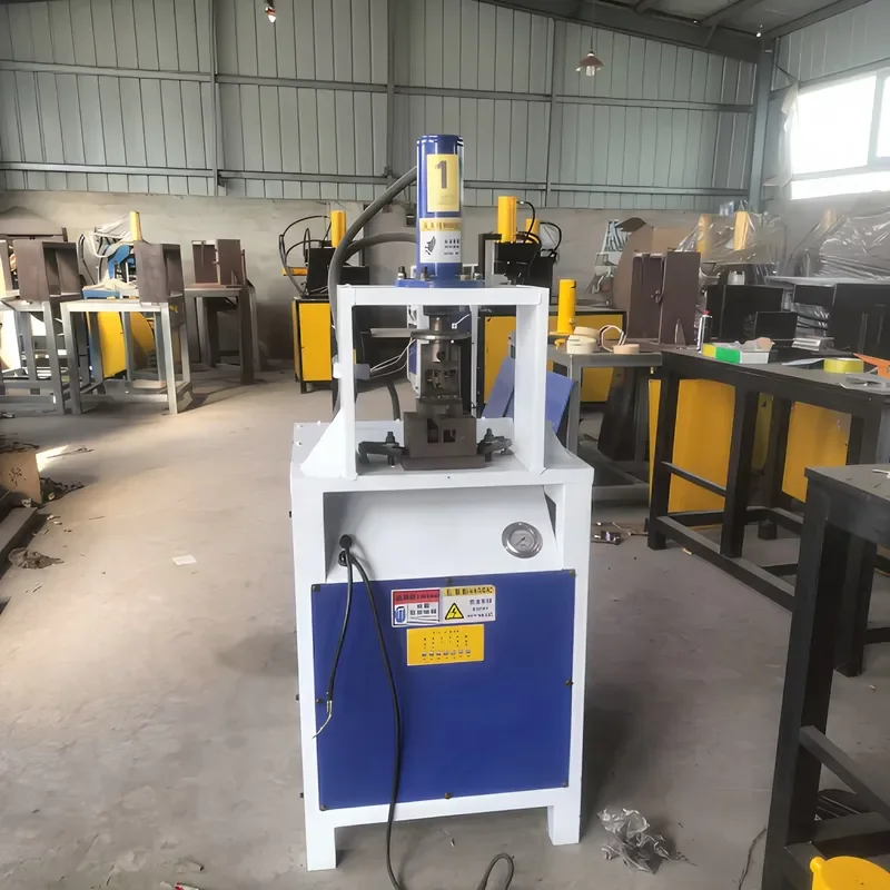 CE Certification Hydraulic CNC Metal Tube Punching Notching Machine 30 Times Per Min Factory Direct for Zinc Aluminum Railing