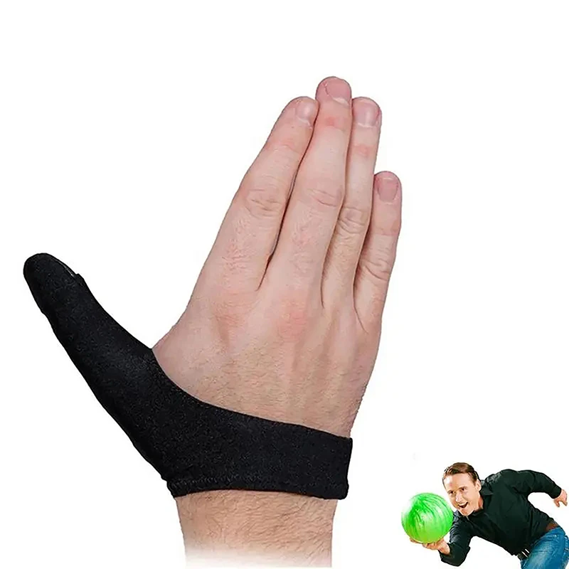 

1pc Unisex Bowling Thumb Gloves Universal Unisex Adult Bowling Thumb Saver Adjustable Sports Thumb Stabilizer Bowling Gloves