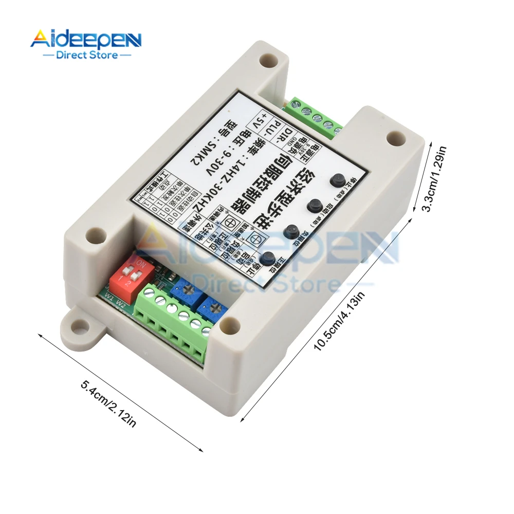 SMK2 9-30 فولت 14 هرتز-30 كيلو هرتز خطوة وحدة تحكم المحرك محور واحد لوحة تحكم الحركة سيرفو تنظيم السرعة PLC مولد نبضات #2