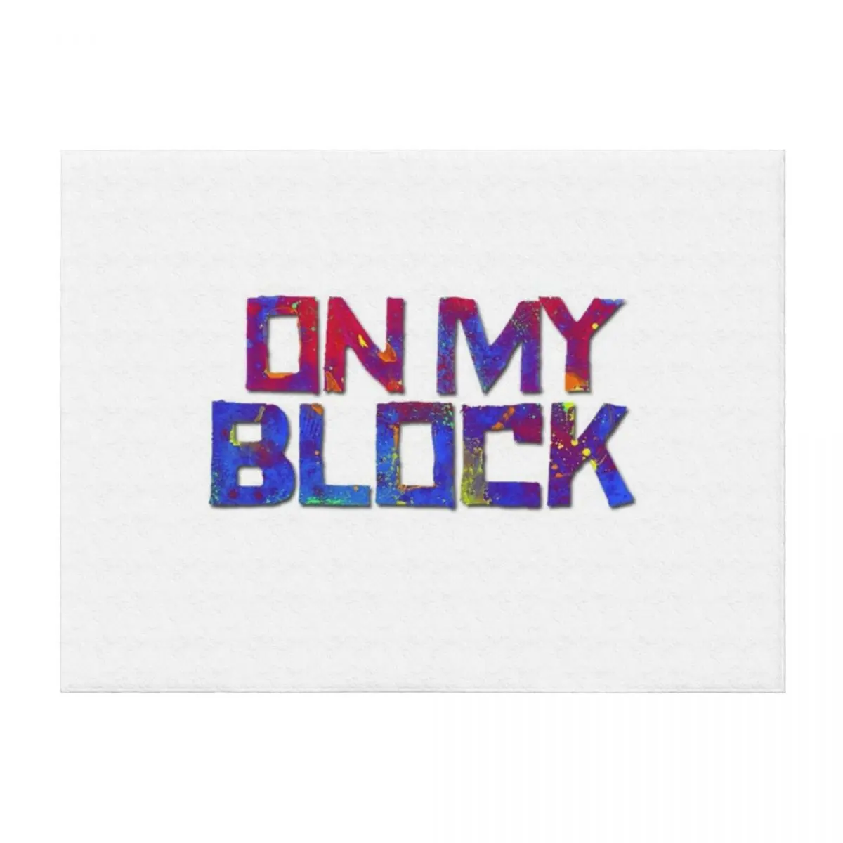 

On my block Throw Blanket Thins Summer Decorative Beds Hairys Blankets