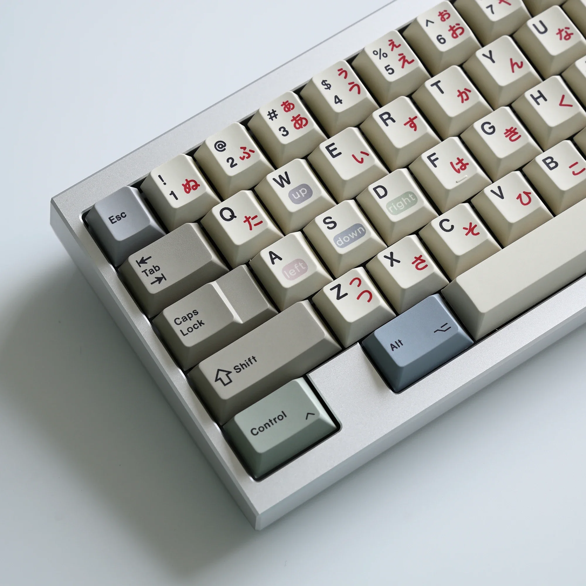 

Колпачки для клавиш JKDKeysRetro PBT — белые и серые, вишневый профиль, 68–104 клавиши, индивидуальная механическая клавиатура, прочный, эргономичный дизайн