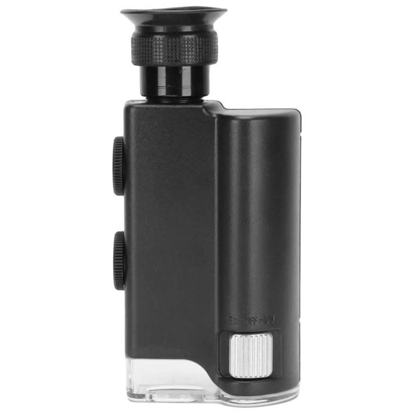 LED Light Zoom Microscope 200-240X Mini Magnifier Pocket Loupe Glass LED Lamp Zoom Magnifier for Watch Jewelry Repairing
