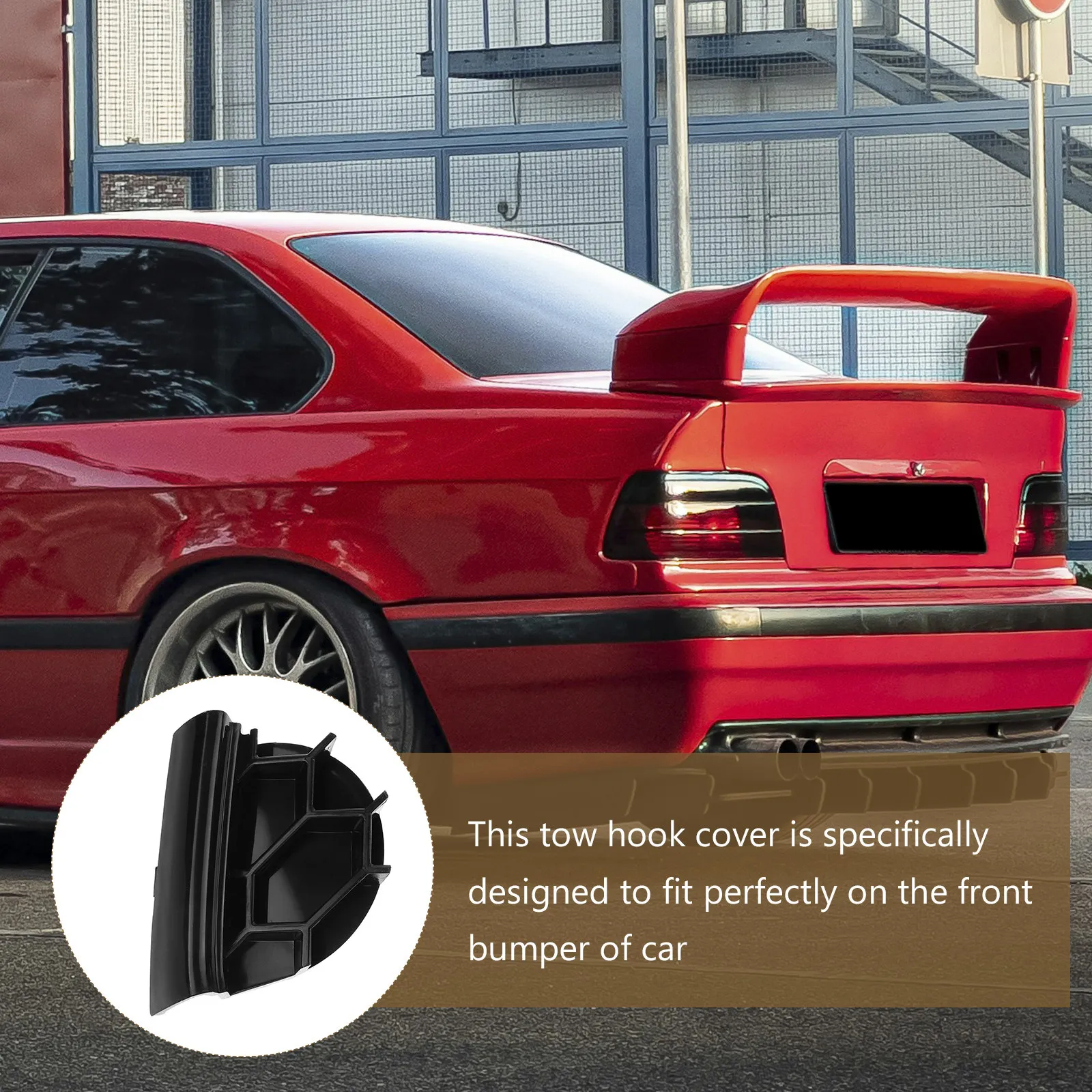 

Trailer Accessories Durable Hitch Cover Easy to Use Design Safeguard and Beautify Your Trailer Car Hitch Cover