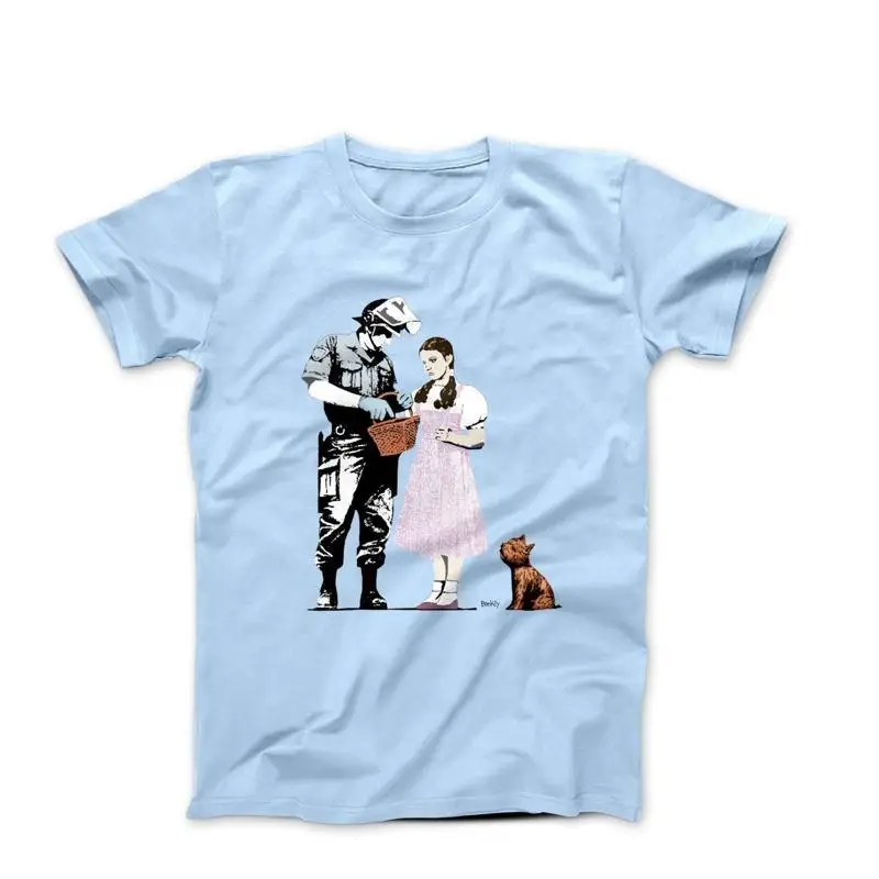 Banksy Stop and Search Street Art T-shirt