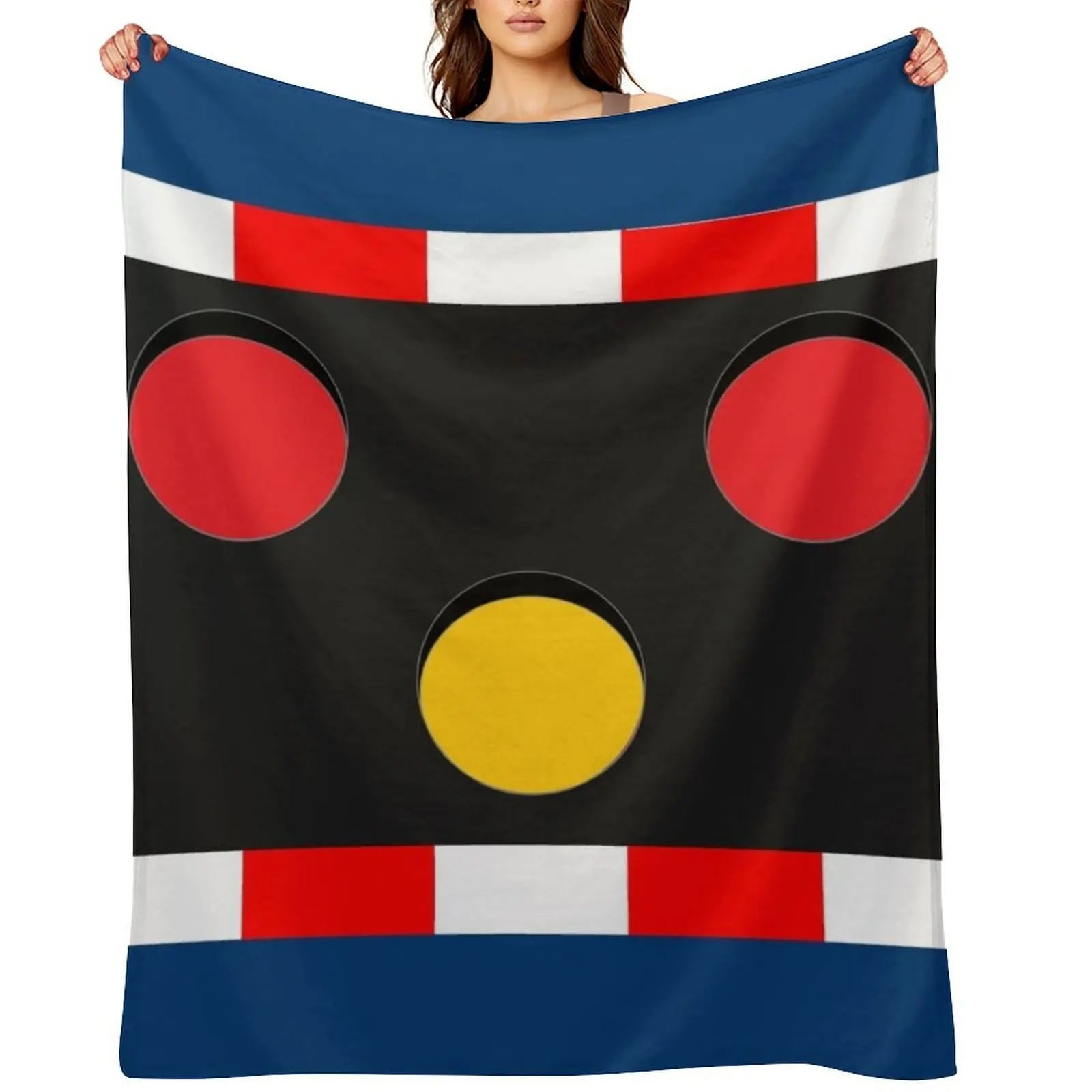 

BRITISH RAILWAY LEVEL CROSSING LIGHT Throw Blanket Quilt cosplay anime Moving Summer Beddings Blankets