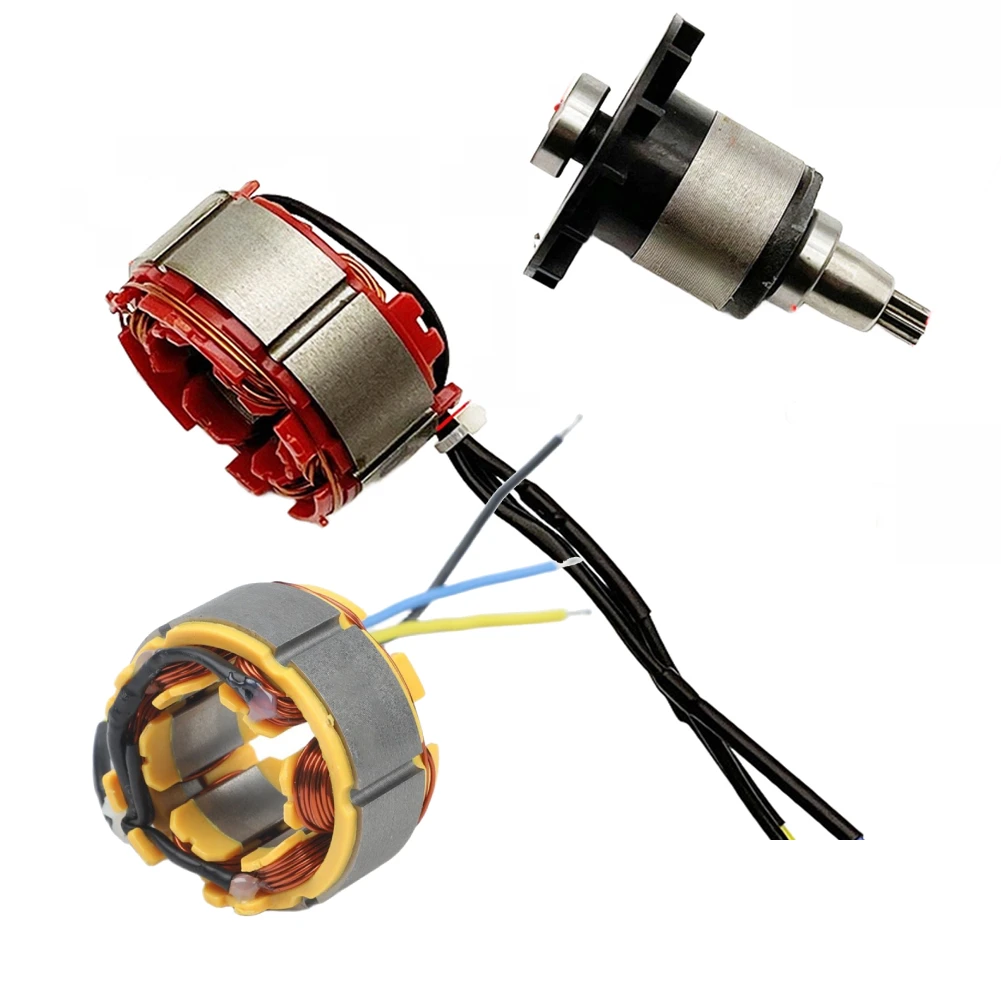 7 Tooth Rotor & Stator Set For Dayi 2106 Brushless Motor Electric Wrench Metal  Brushless Motor Assembly Power Tools