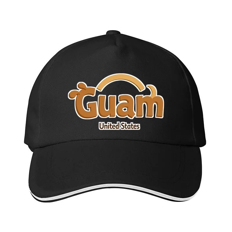 

Guam America Flag USA United States Custom Flat Brim Cap Peaked Cap Mesh Team Animal Hunting Snapback Name Headgear Summer Logo