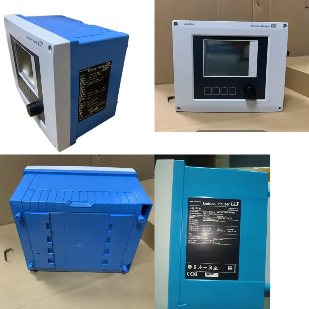 Liquiline M CM442 PH ORP Meter for Endress Hauser 2 Channel Water Analysis Transmitter for Food Beverages Oil