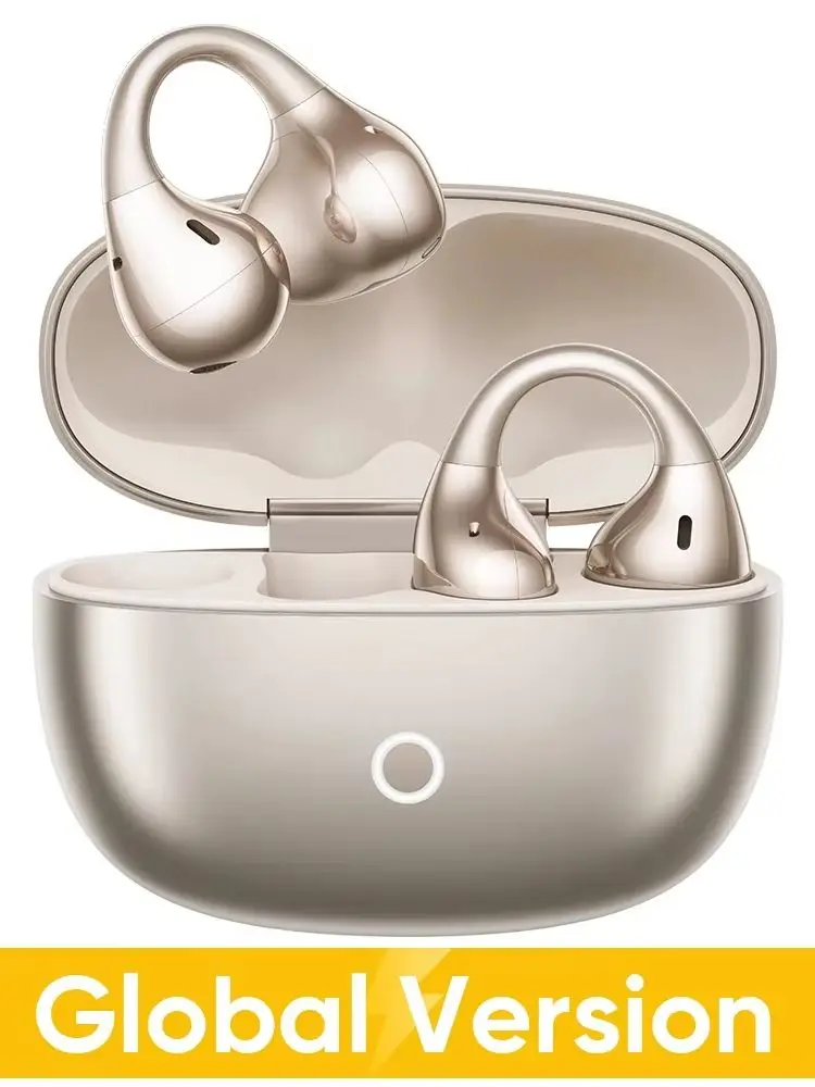 realme Buds Clip OWS Open-Ear-Kopfhörer Ultraleicht mit nur 5,3 g Sicherer ergonomischer Ohrclip-Design