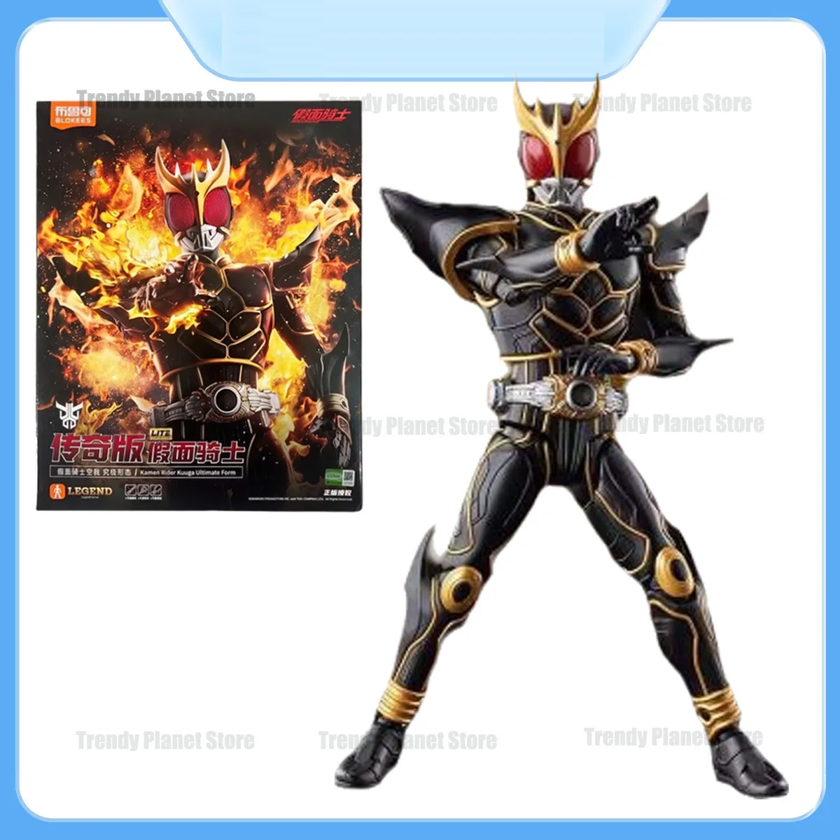 

Новинка: Коллекционный предмет ​ Фигурка Kamen Rider Kuuga Ultimate Form Legend Edition, 18 см — идеальный подарок в виде собранной модели