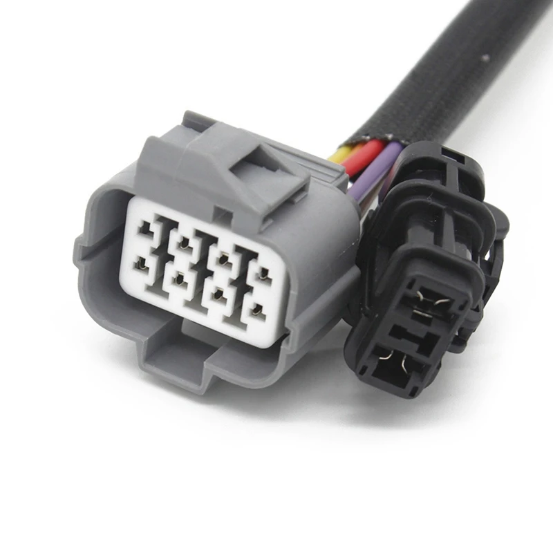 8 Pin Cable Adapter Harness Connector OBD1 To OBD2 Car Modification For Honda Acura Replacement Parts