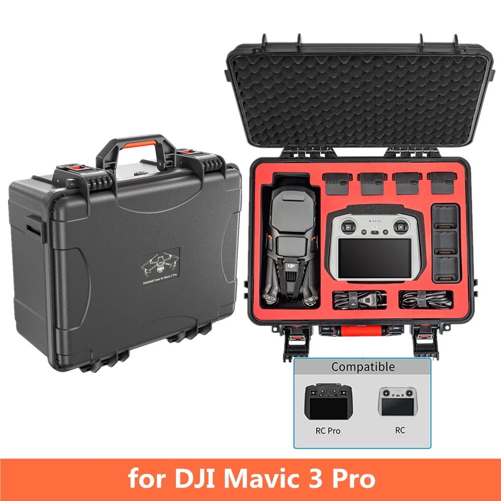 Waterproof Hard Shell Carrying Case Box For DJI Mavic 3 Pro Explosion Proof Safety Storage Bag for DJI Mavic 3/Mavic 3 Classic