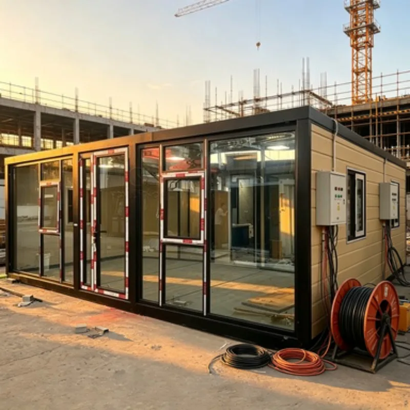 40ft Expandable Modular Container House Custom Color Tiny Home 2 Bedroom Ready to Ship Prefab Villa