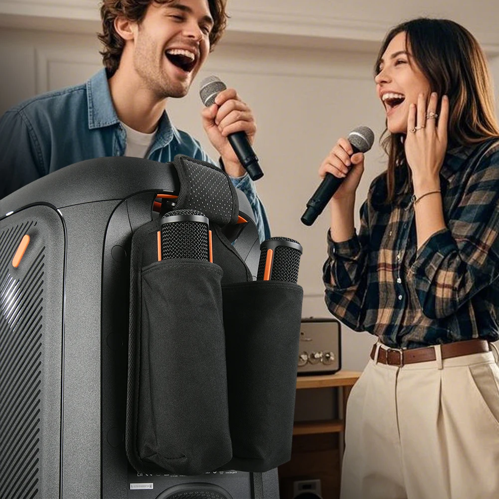 حامل ميكروفون، حامل تخزين، منظم ميكروفون لملحقات الميكروفون اللاسلكي JBL PartyBox
