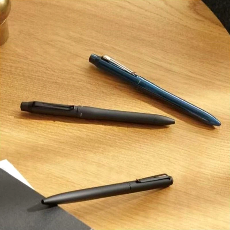Japanese UNI Jetstream Prime Series Ballpoint Pen Multifunctional 3+1 Medium Luxury Oil Pen Rotating Core Black 0.5 Gel Pens