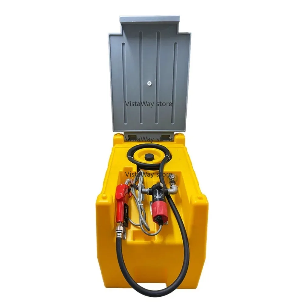 Tanque de transferencia de caddy diésel de combustible portátil eléctrico 53L/240L/480L/500L para repostaje en el sitio
