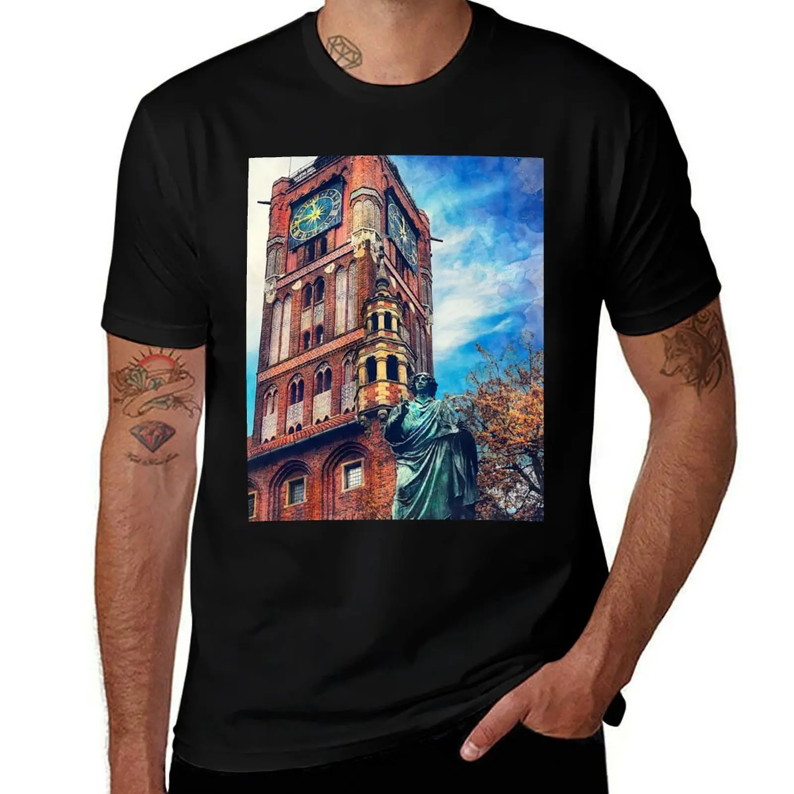

Torun city art 4 #torun #city T-Shirt printed t shirts for man t shirts for man graphic vintage funny t shirts cotton T-Shirt