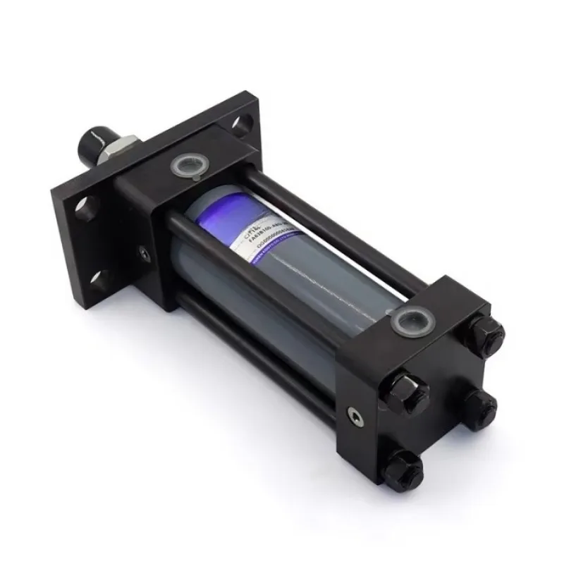 اسطوانة هيدروليكية CJT70 CJT140 قضيب اسطوانة قضيب مربع اسطوانة ثنائية الاتجاه #1