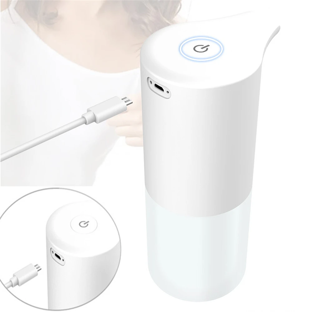 Sensor Automático Espuma Soap Dispenser, Indução Inteligente, USB, 0.25s, Auto, Touchless, Lavadora de Mão, Cozinha, Banheiro