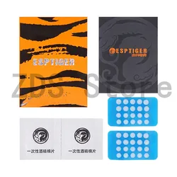 New 40PCS Esports Tiger ICE V2 Foot Sticker DIY Small Dots Foot Pad Arc Edge Esports 6.5MM 7MM
