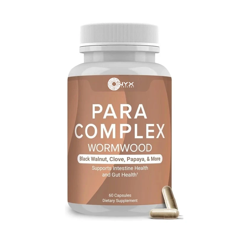 

Human intestinal protective cover containing black walnuts, cloves, garlic, etc. - promotes intestinal health