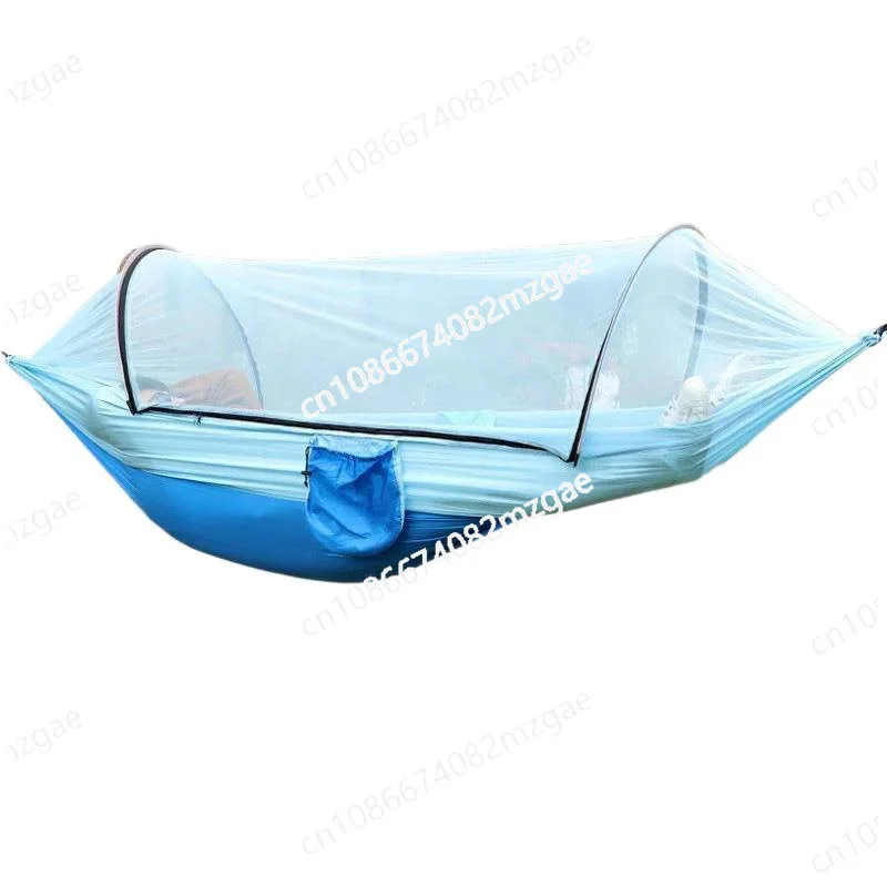 Outdoor Triangle Hammock - Portable Anti-Roll Design for Camping & Picnics, Reinforced Single/Double Layer with Quick Setup