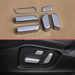 크롬 카시트 조정 단추 스위치 노브 트림 장식 커버, 마쓰다 CX-5, 6 개