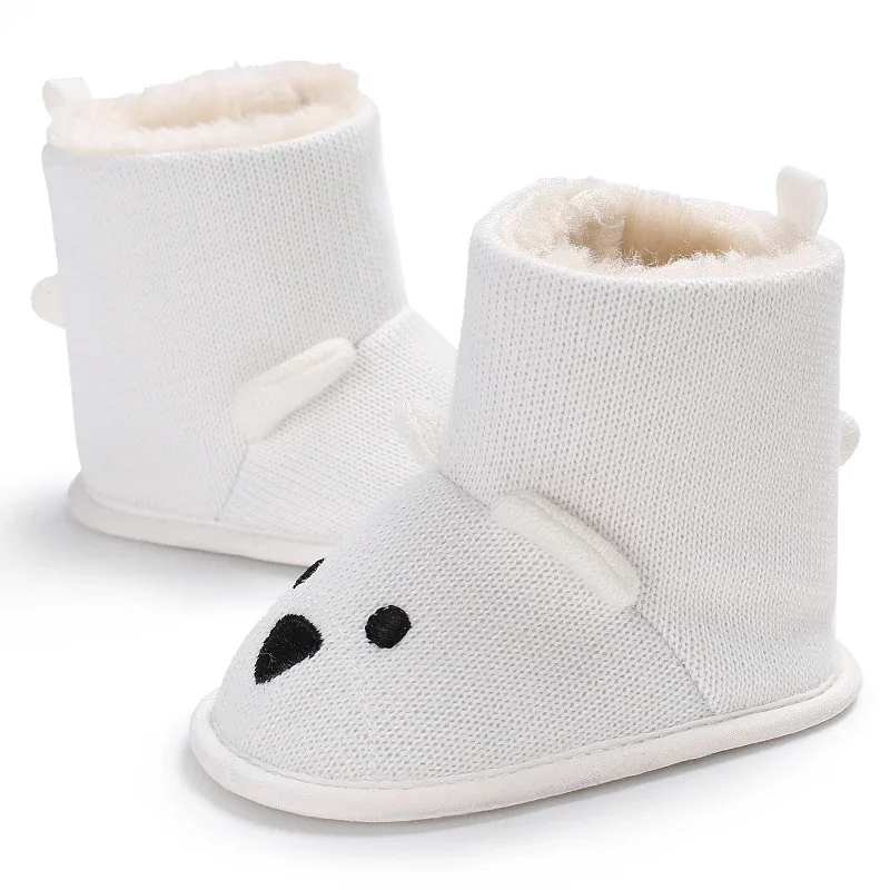 New Baby Boots Warm Soft Sole First Walker Boots for Boys Girls Infants 0-18 Months