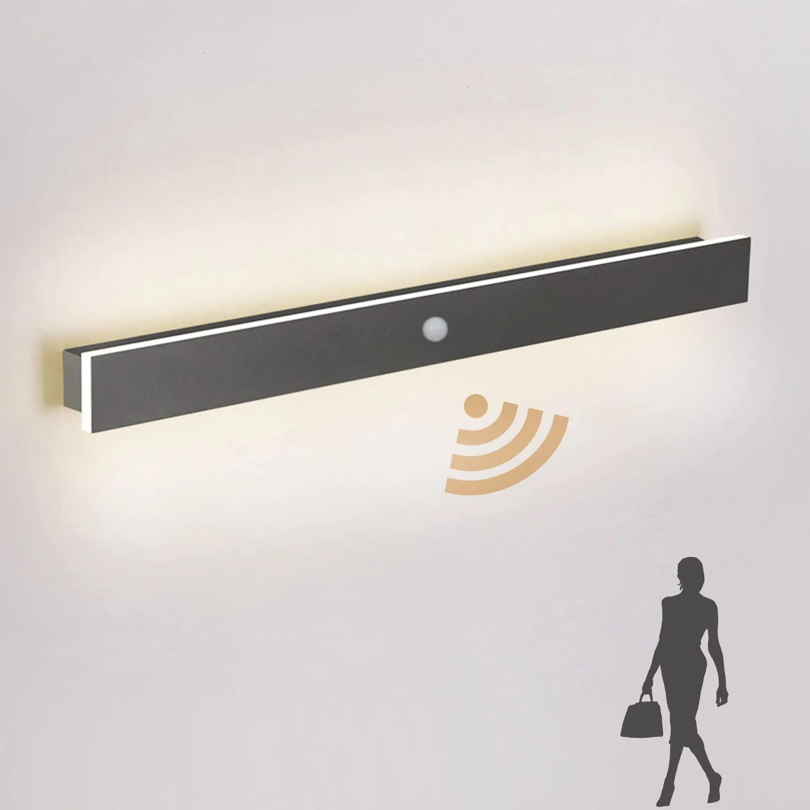 

60 cm Outdoor Wall Lights Long with Motion Sensor Outdoor LED Waterproof IP65 Wall Lamp for Villa Hallway Patios