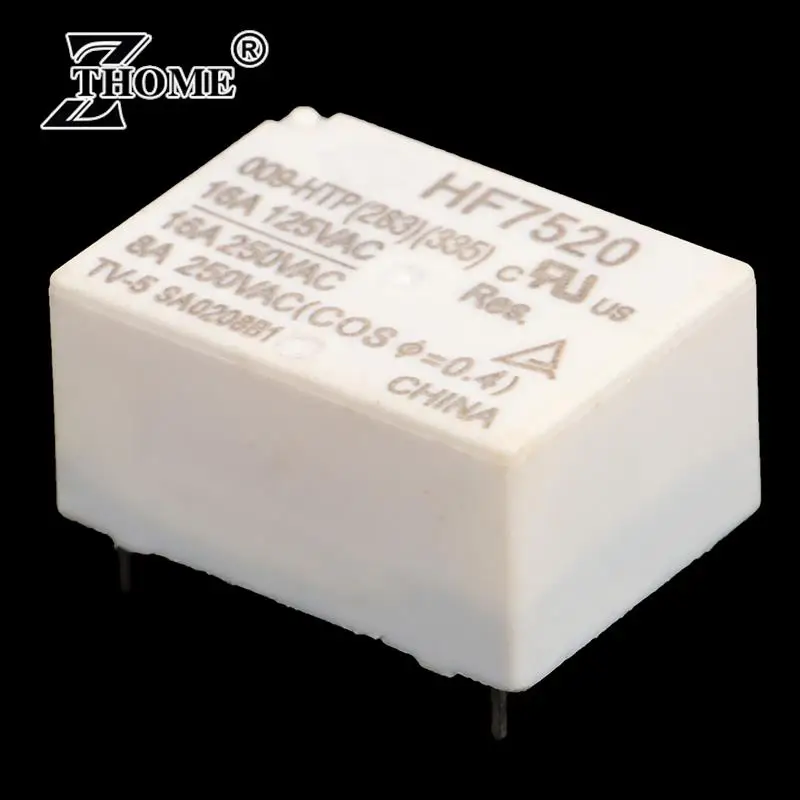 HF7520 / 009-HTP High Load 10A / 16A Normally Open 4-Pin Millet Constant Temperature Electric Heating Kettle Relay