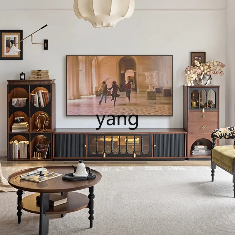 LMM Floor-standing TV Second-hand Living Room Storage Integrated
