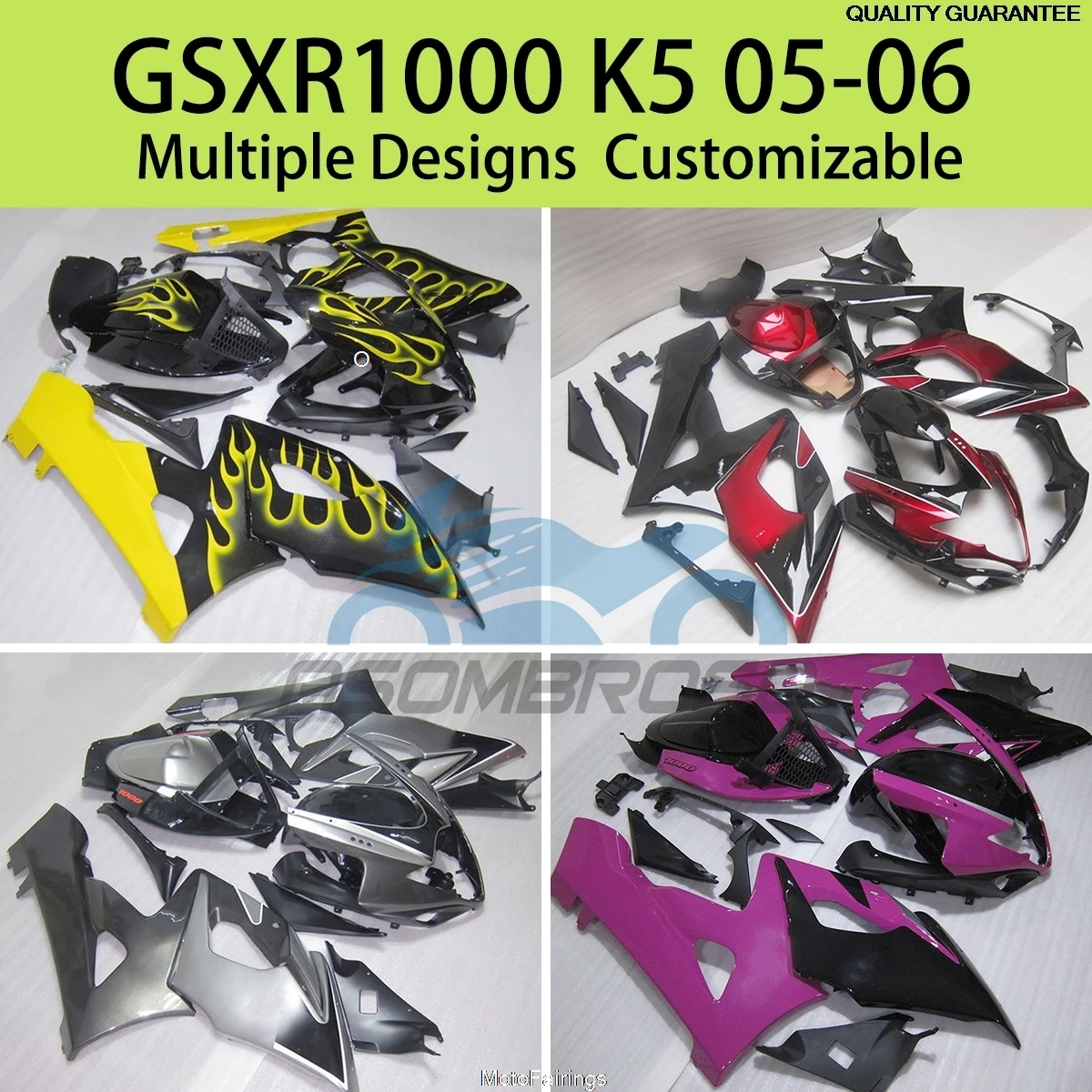 Motorcycle Fairings for SUZUKI GSXR1000 K5 05 06 Good Quality Plastic Fairing Kit GSXR 1000 2005 2006