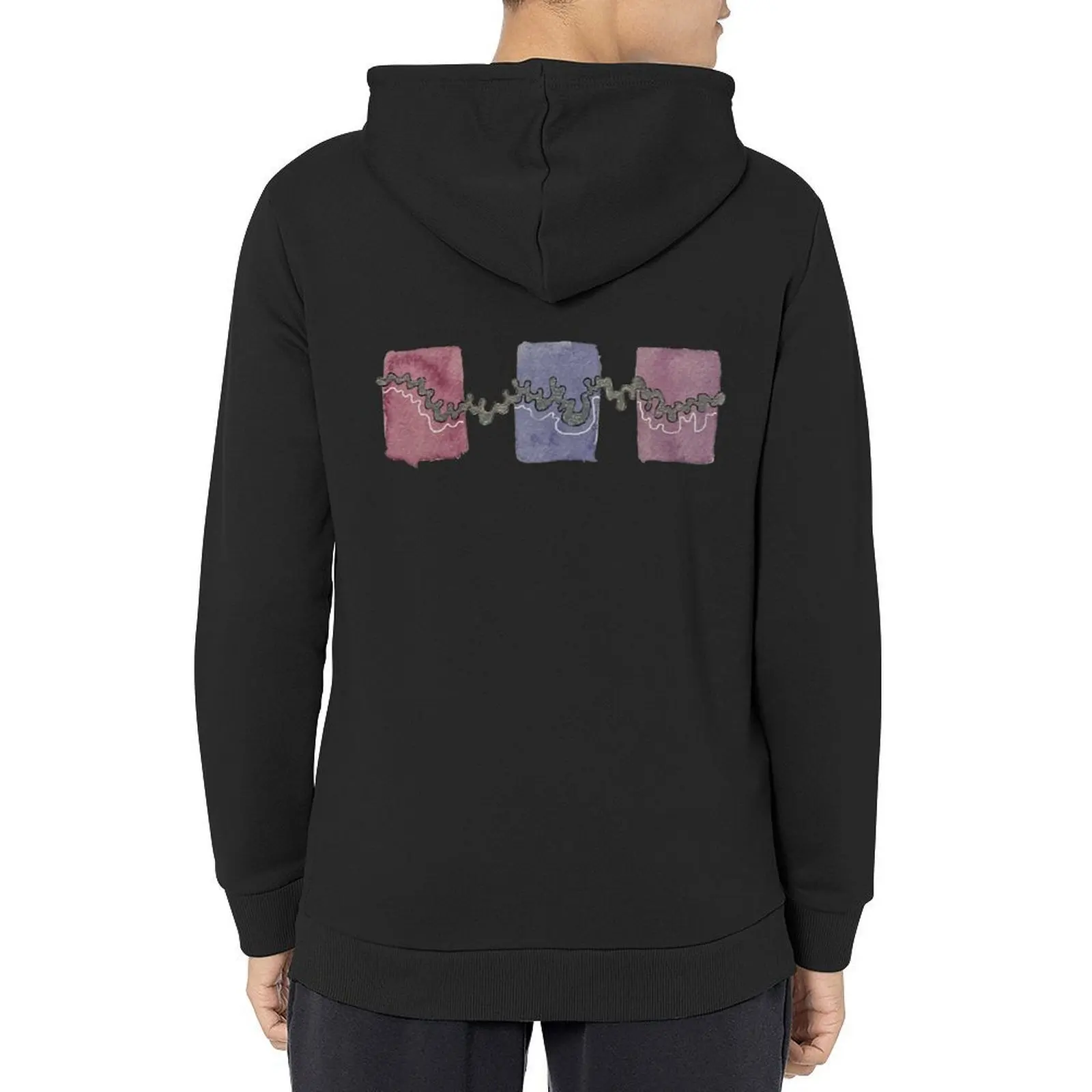

Purple Abstract ' Hoodie mens clothing men's sweat-shirt set men's clothing men's coat new in hoodies