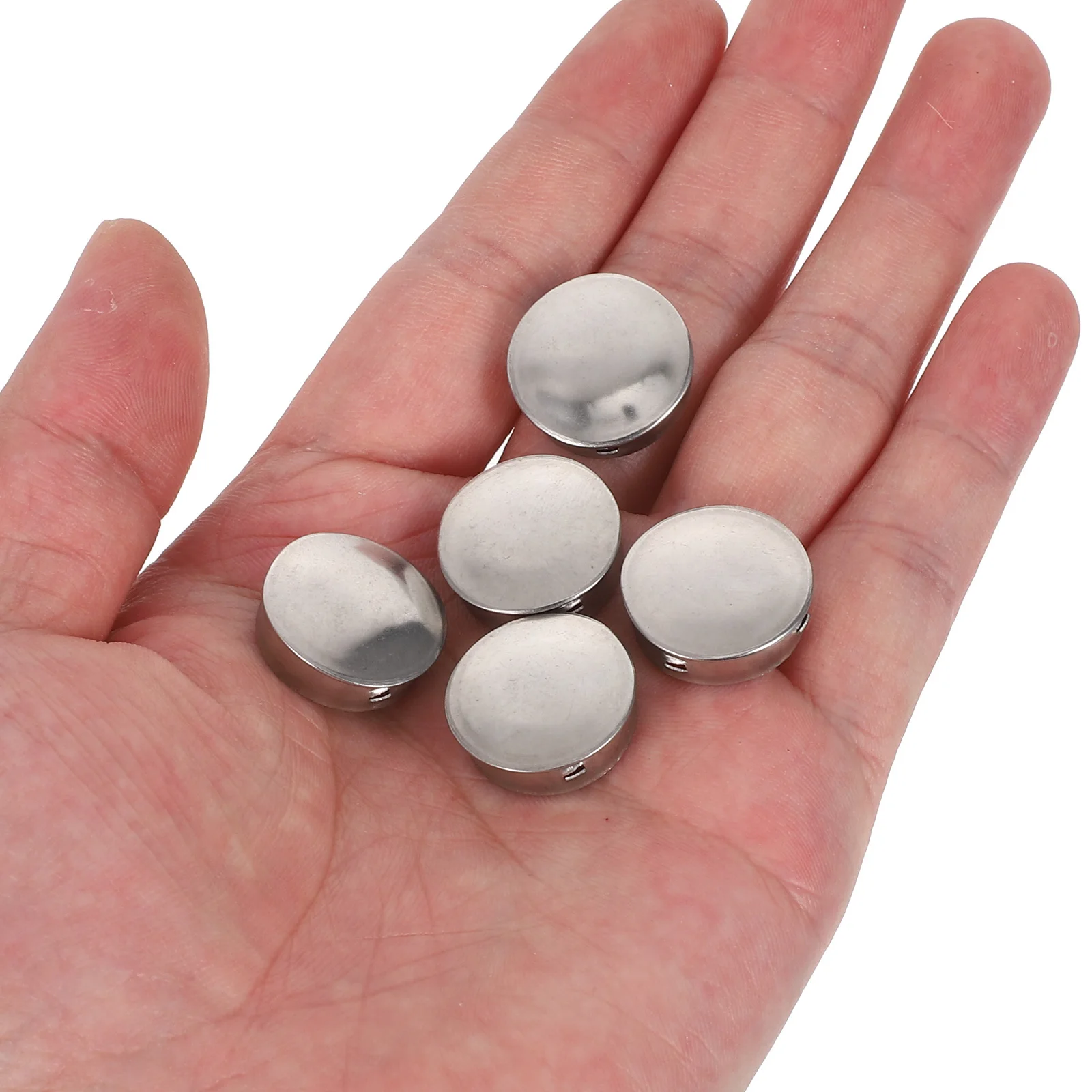 20 piezas tapas de enchufe de acero inoxidable en forma de T antiderrames resistentes al calor sellos de extremo de tubo redondo tapas de extremo de tubo de acero inoxidable