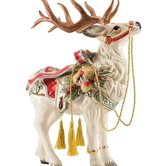 Elk Yeti Fiberglass Sculpture Resin Crafts