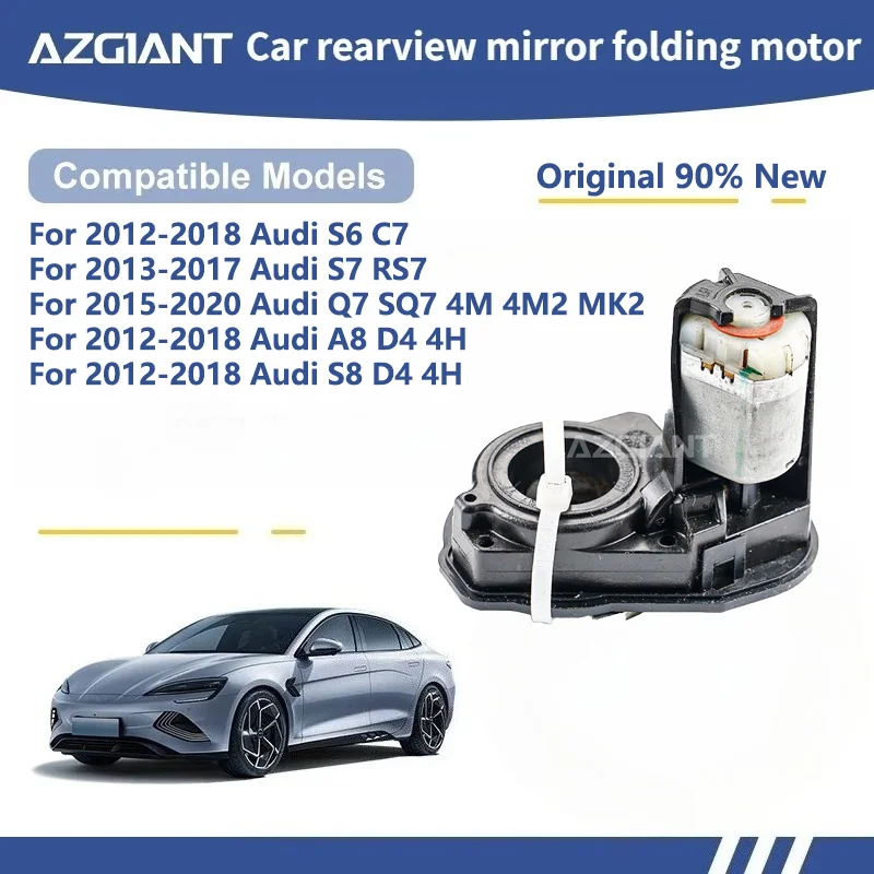 

AZGIANT For Audi S6 C7/S7 RS7/Q7 SQ7 4M 4M2 MK2/A8 D4 4H/S8 D4 4H Car Wing Mirror Authentic Folding Motor Power Assembly tools