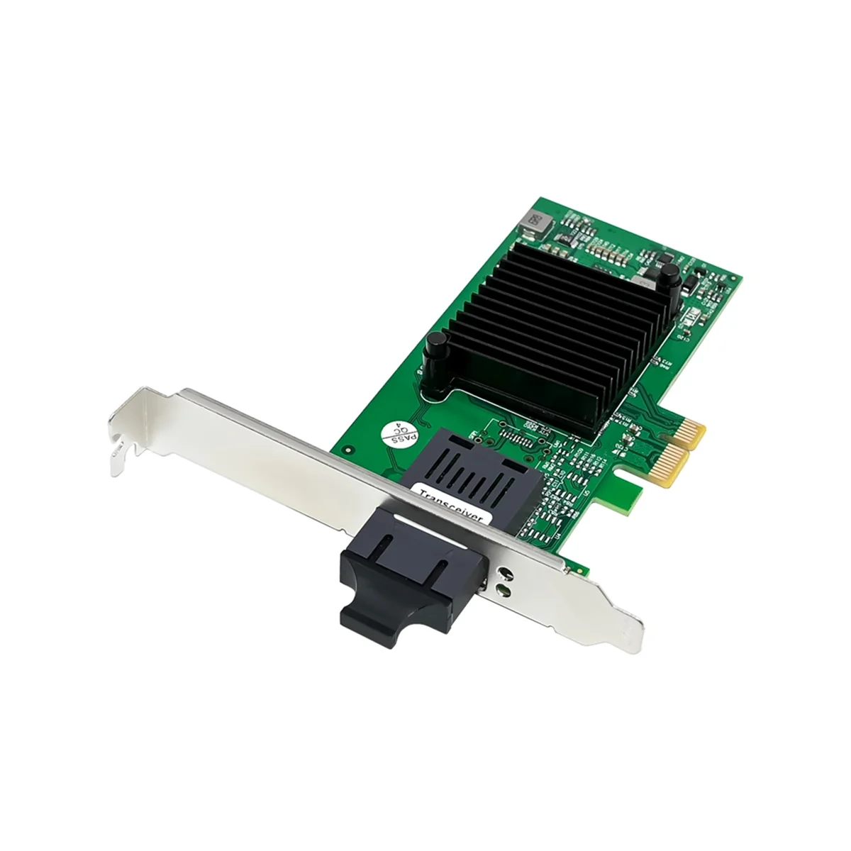 Gigabit Fiber Optic Network Card PCIe X1 82576-F1 Single-Port SC Fiber Gigabit Server NIC for 82580 Chipset NIC