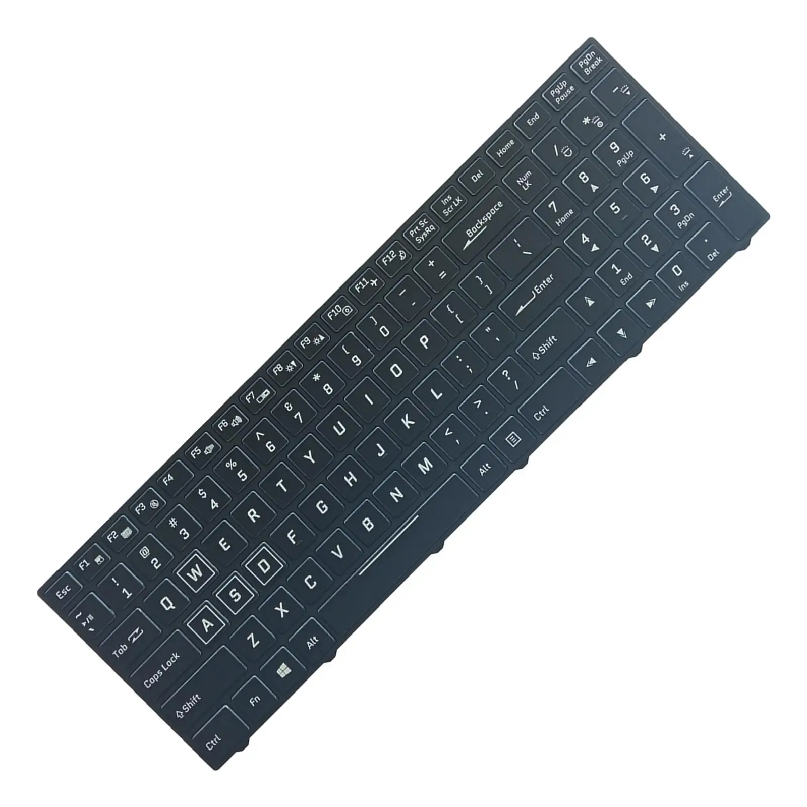 Laptop Keyboard Replacement, Colorful Backlight US Layout English for N850 N950 N857Hj Cvm15F23Usj4309 Cvm15F2300J430M
