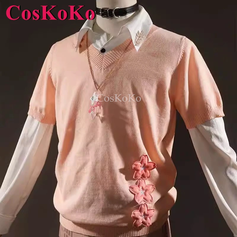 CosKoKo Shoto Cosplay Anime VTuber Costume Handsome Fashion New Outfit Unisex Halloween Carnival Party Role Play Clothing S-XXL