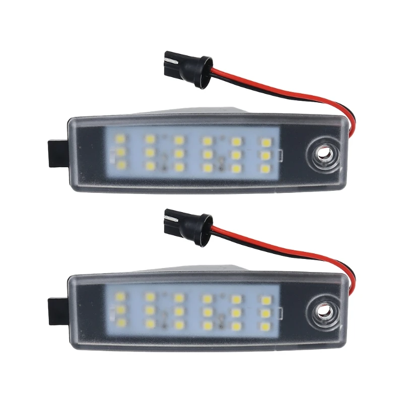 2Pcs For TOYOTA Hiace S.B.V/Highlander/RAV4/Land Cruiser 200/For Lexus RX300/For Scion XB LED Number License Plate Light Lamp