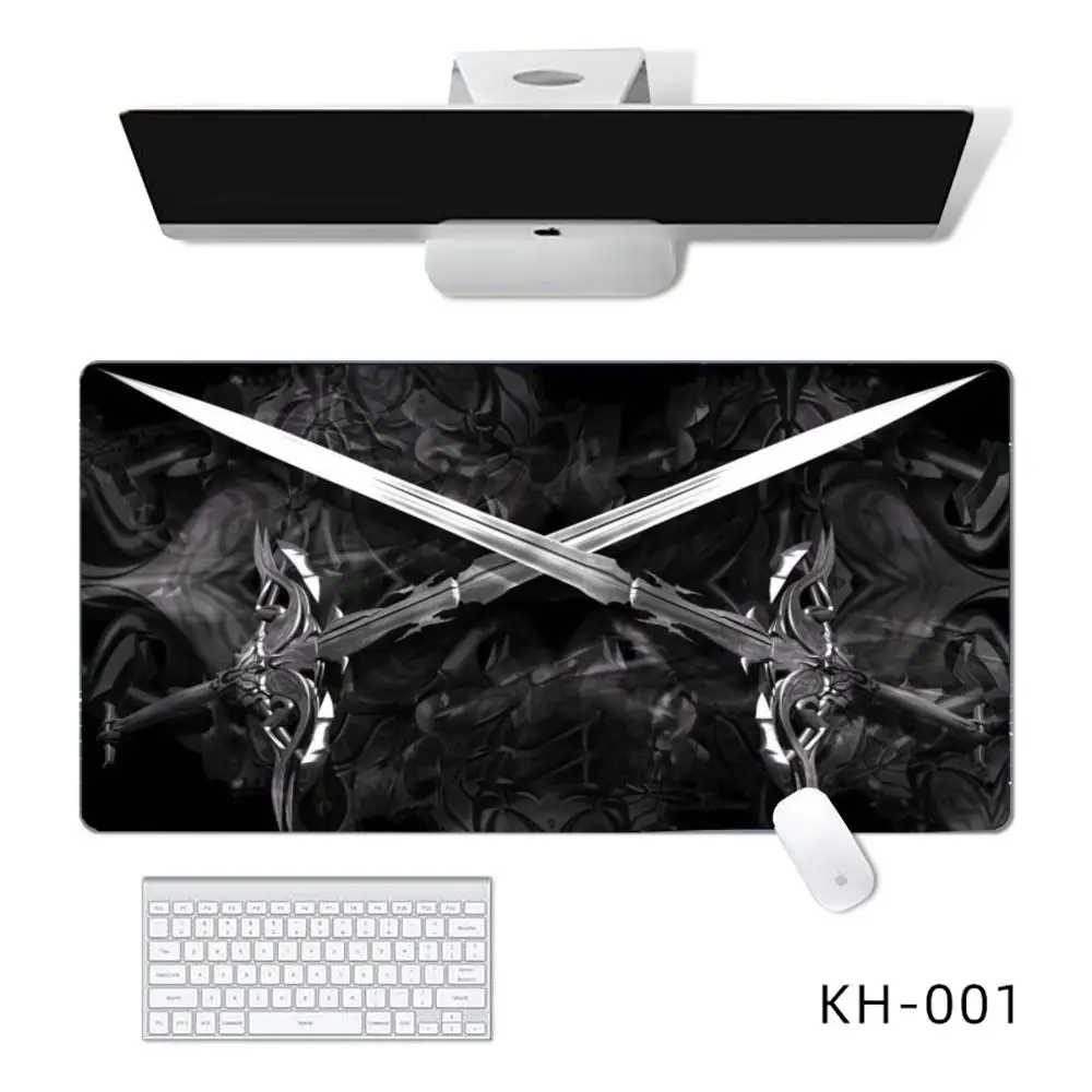 90*40 XXL Mouse Pad Mouse Pads For Desk, Gaming Mouse Pad,  with Stitched Edges and Non-Slip Rubber Base