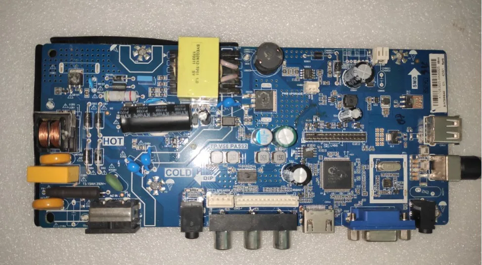Gratis Ongkos Kirim! TP.V56.PA552 Tiga Dalam Satu TV Motherboard untuk Hv320whb-n40 Bekerja dengan Baik