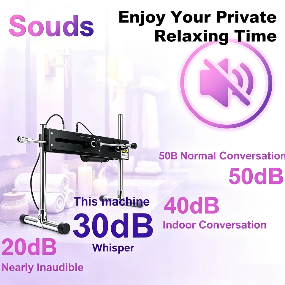FREDORCH Sex Machine for Women, 120W Strong Power Turbo Gear, Masturbation Love Machine, VAC-U-Lock Sex Machine with Dildos - view 5