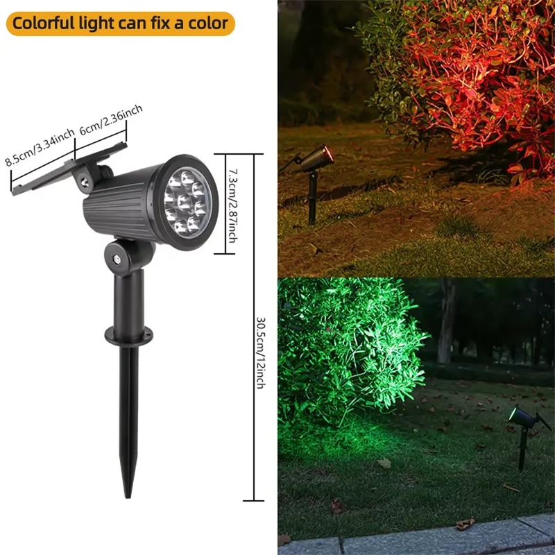 

Landscape spotlight LED tree light solar tree light outdoor hit light lawn lamp garden decoration home outdoor wall spotlight