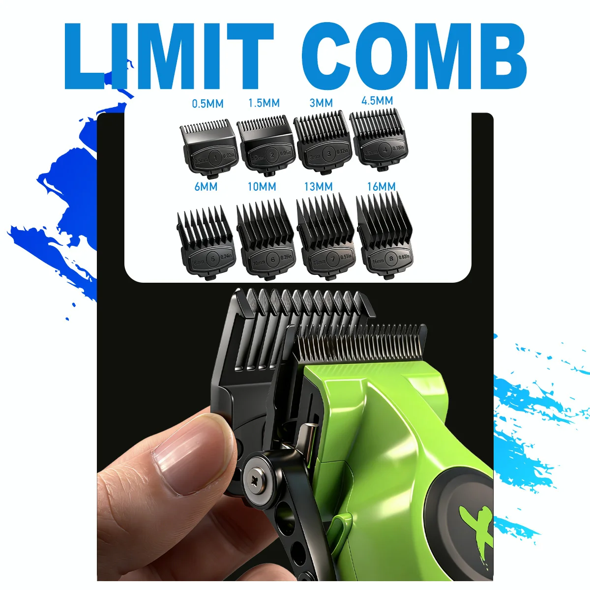 Professional BRDCLIP FA1C FA1T FA1R Set High Motor 8000RPM Hair Clipper Electric Shaver Trimmer Hair Machine DLC Blade with Base