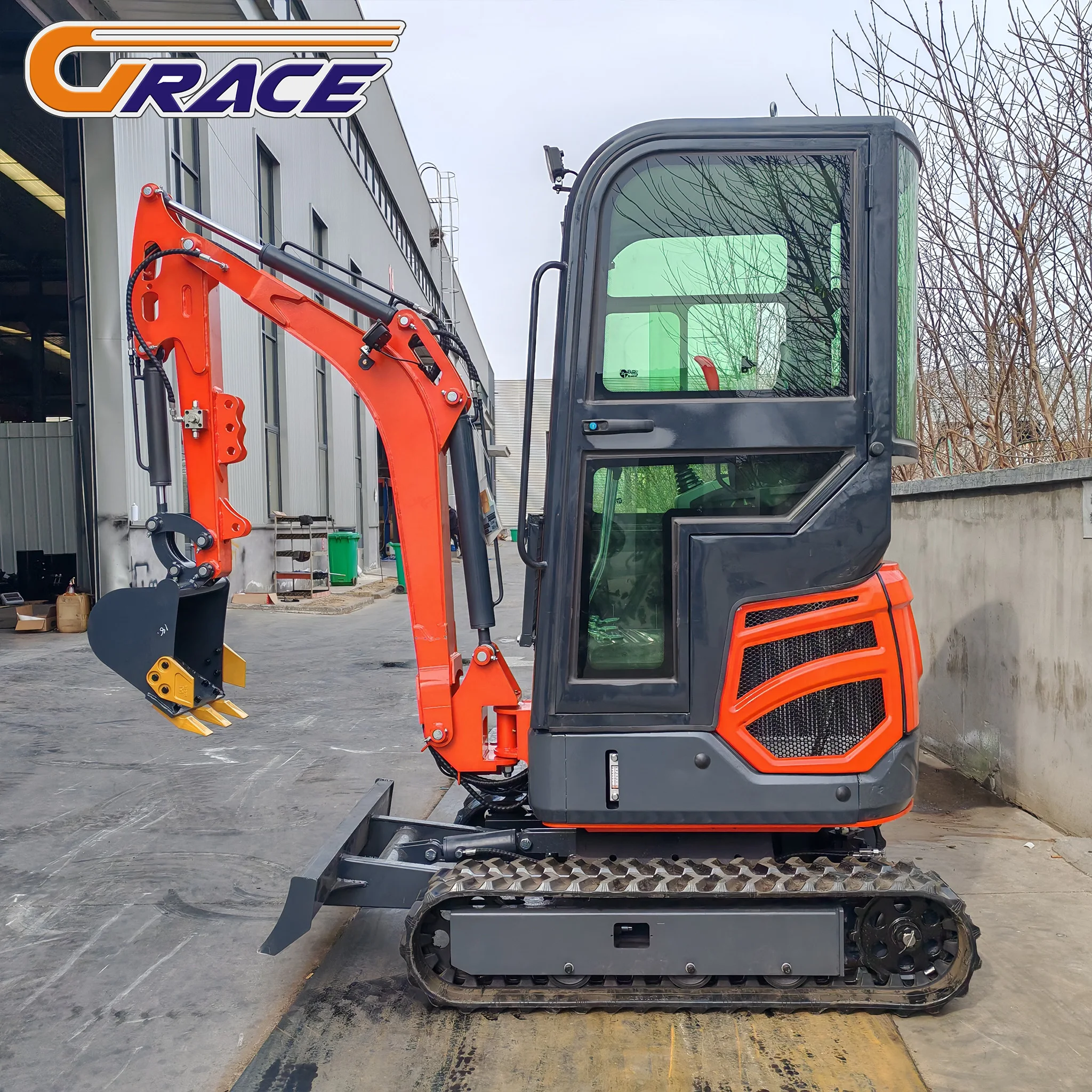 حفارات صغيرة 1.8 طن EPA محرك كوبوتا حفار صغير مزرعة حفارة صغيرة 1 طن أسعار الآلة حفارة صغيرة للاستخدام المنزلي #4