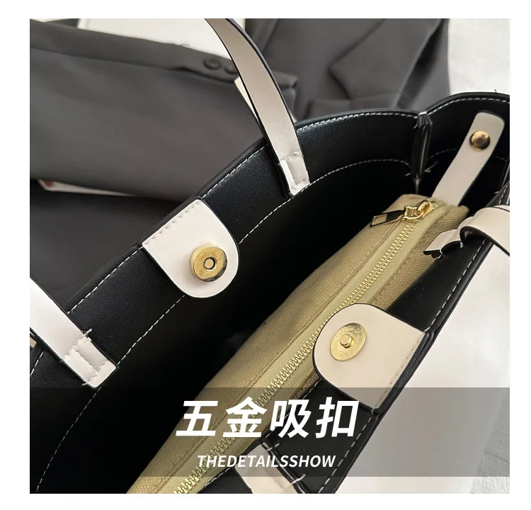 1 Stück Spezialtasche für Damen, große Kapazität, modische Joker-Umhängetasche, neue tragbare Handtasche für Pendler. – Detail 5