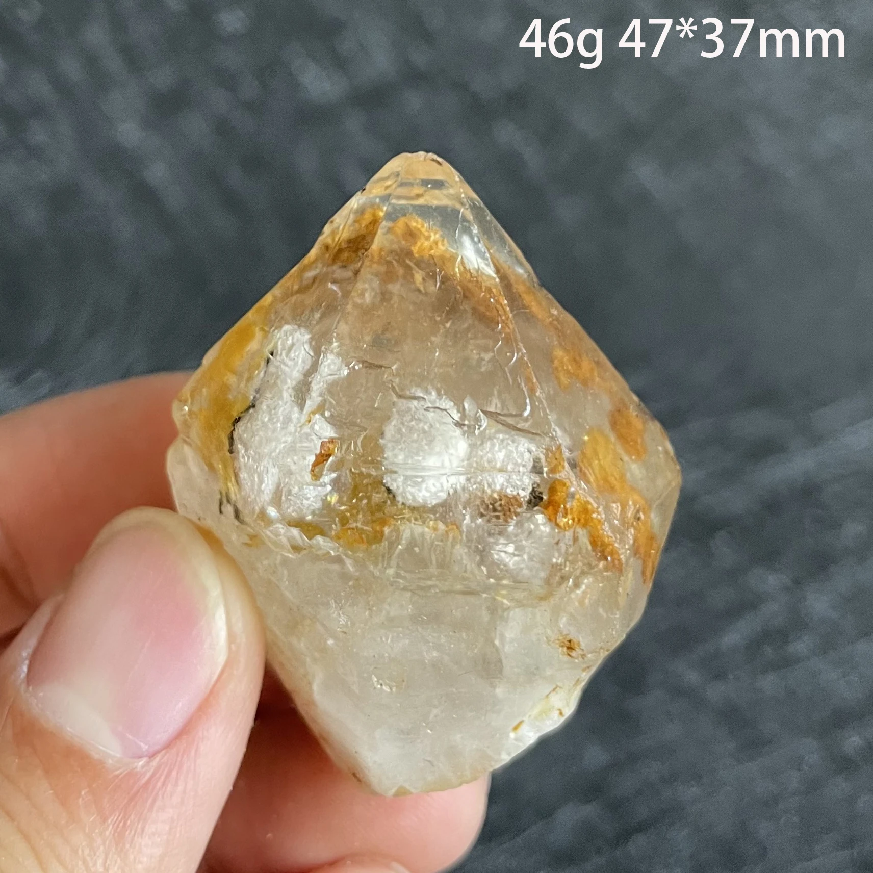 Natural Stone Madagascar Skeletal Crystal Mineral Specimen Clear Quartz Cluster Raw Rock Decoration Rough Polished Healing