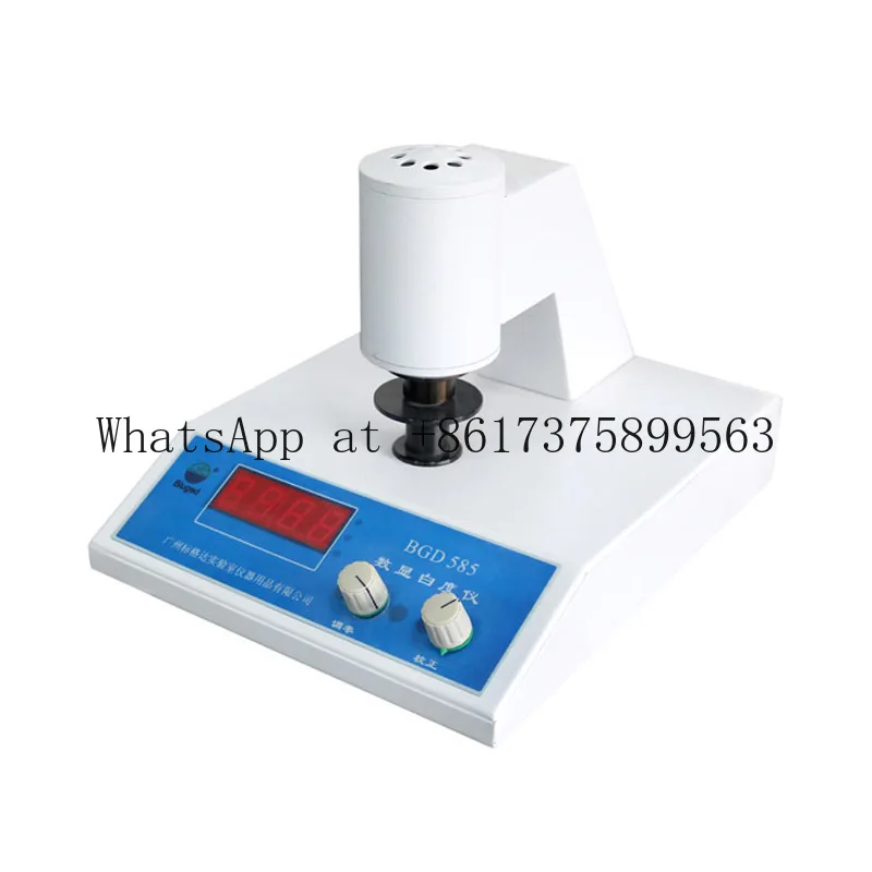 Digital Whiteness Meter Benchtop Brightness Tester for Quality Control L Equipment